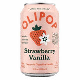 Olipop Strawberry Vanilla Prebiotic Soda