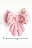 Sweetie Crinkle Bow w/ Silicone Teether