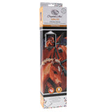 Crystal Art Scroll Kit Chestnut Mares