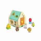 Hape Critter House Shape Sorter 9 Pce
