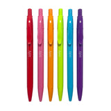 Ooly Bright Writers Colored Retractable Pens 6 Pk