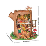 Rolife DIY Miniature House - Fairytale Tree House 275 Pce