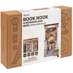 Rolife Book Nook & Wonderland - Sakura Wine Alley 249 Pce