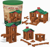 Lincoln Logs Classic Meetinghouse Tin 117 Pce