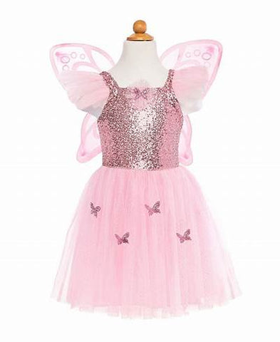 Great Pretenders Sequins Butterfly Dress Wings 5-7