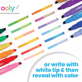 Ooly Switcheroo Sparkle Glittery Color Changing Markers 12 Pk