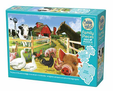 Welcome To The Farm Family Puzzle 350 Pce