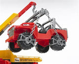 Bruder MAN TGA Tow Truck w/ Cross Country Jeep