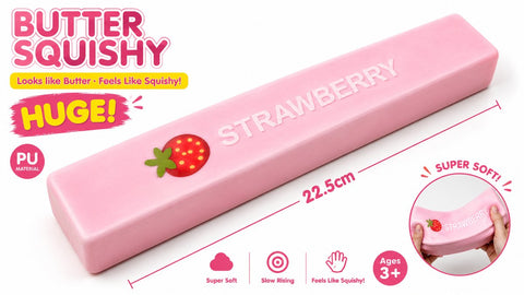 Butter Squishy (Large) Strawberry
