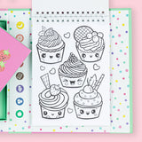 Tiger Tribe Scented Colouring Set - Fruity Cutie
