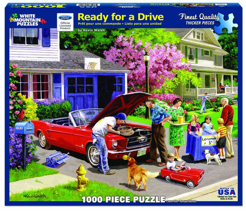 Ready For A Drive Puzzle 1000 Pce