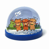 Highland Cow Mini Snow Globe