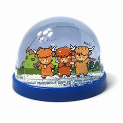 Highland Cow Mini Snow Globe