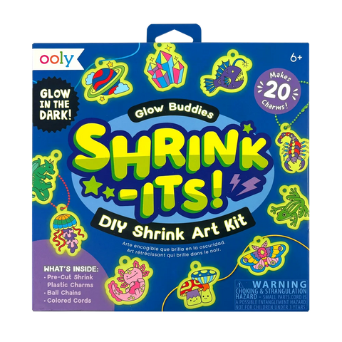 Ooly Shrink Its DIY Shrink Art Kit - Glow Buddies