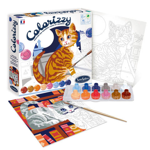 Colorizzy Paint By Numbers Cats