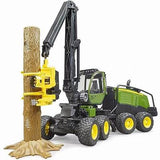 Bruder John Deere 1270G Harvester w/ Tree Trunk