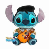 Stitch - Elvis Hug Me w/ Gold Outfit & Orange Guitar