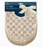 Itzy Bibs - Checkerboard 3 Pk