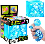 Squeez Ball Cube - Snowflake