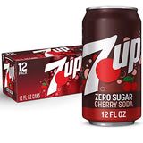 7-Up Cherry Zero Sugar Soda