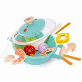 Hape Little Chef Cooking & Steam Playset 16 Pce