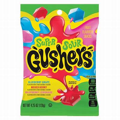 Gushers Super Sour Mixed Flavors