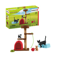 Schleich Farm World Playfun For Cats 12 Pce