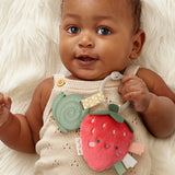 Itzy Pal - Plush Strawberry & Teether