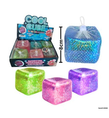 Jumbo Glitter Gummee Squish Cube