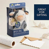 Bitzy Pal Plush Cow w/ Pacifier
