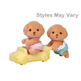 Calico Critters Toy Poodle Twins