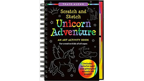 Scratch And Sketch Unicorn Adventure