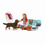 Schleich Overnight Stay w/ Hannah Pocket Set 11 Pce