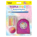 Bubble Gems Backpack Keychain Kitty Princess