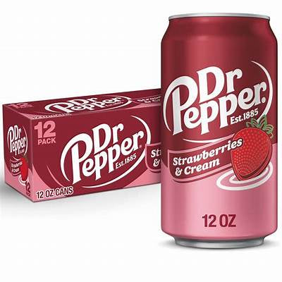 Dr. Pepper Strawberries & Cream Soda
