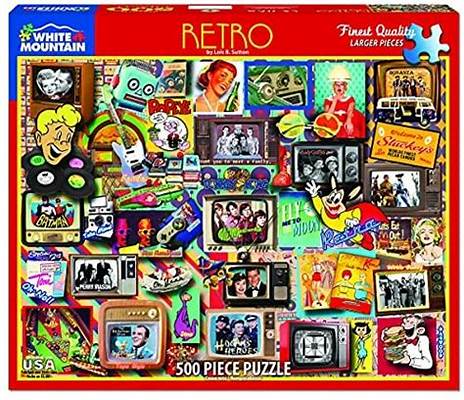 Retro Puzzle 500 Pce
