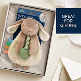 Itzy Lovey Plush Bunny w/ Silicone Teether