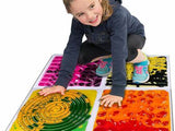 3D Textured Liquid Sensory Floor Tile Asst. 12"x12"