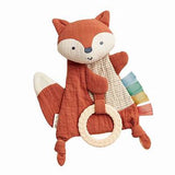 Bitzy Crinkle Fox w/ Teether Ring