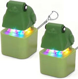Croaking Frog Light & Sound Clicker Keychain
