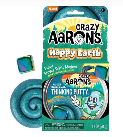 Crazy Aarons Putty Magnetic Happy Earth