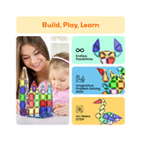 Picasso - Nano Magnetic Building Tiles Construction Travel Set 50 Pce