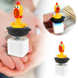 Chicken Light & Sound Clicker Keychain
