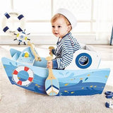 Hape Captain's Rocking Boat 5 Pce