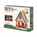 Rolife DIY Miniature House Twinkling Christmas House 99 Pce