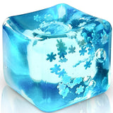 Squeez Ball Cube - Snowflake