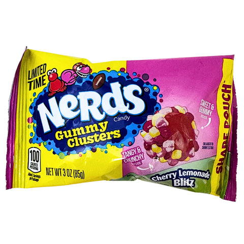 Nerds Cherry Lemonade Blitz Gummy Clusters 3 oz Bag