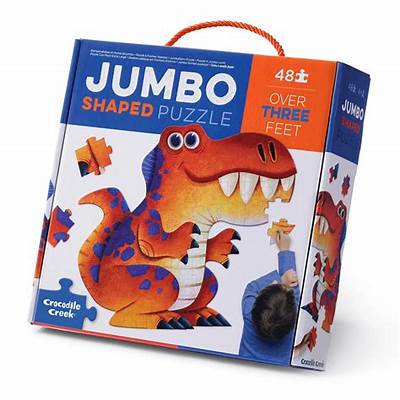Dinosaur Jumbo Shaped Puzzle 48 Pce