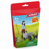 Schleich Care Set w/ Emily Pocket Set 12 Pce