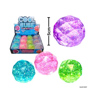 Glitter Gummee Squish Diamond 5 cm